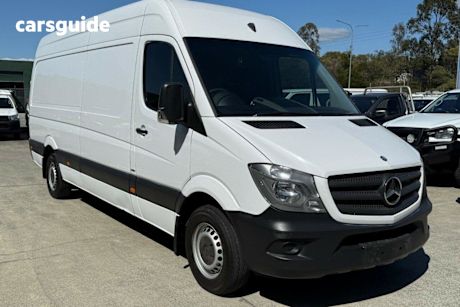 White 2014 Mercedes-Benz Sprinter Commercial 313CDI R