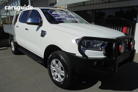 White 2021 Ford Ranger Ute Tray XLT 4X4