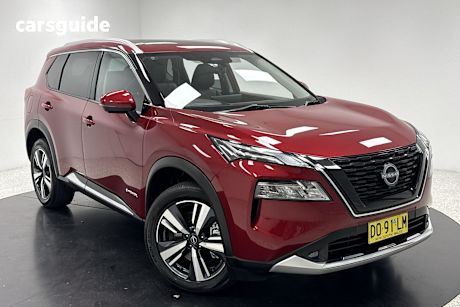 Red 2023 Nissan X-Trail SUV TI E-POWER 4WD