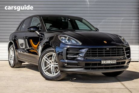 Black 2021 Porsche Macan SUV 4WD
