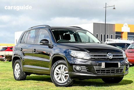 Black 2012 Volkswagen Tiguan Wagon 132 Tsi (4X4)