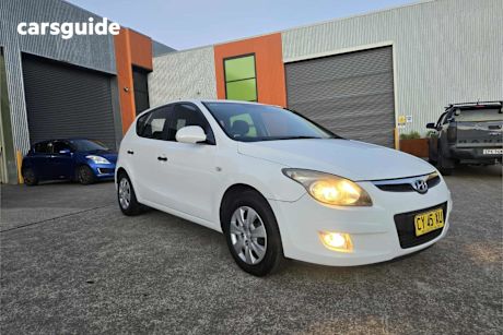 White 2011 Hyundai I30 Hatch SX F