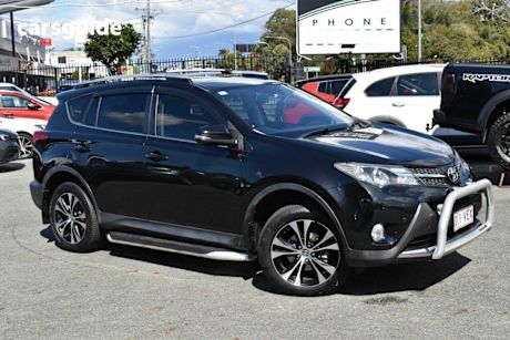 Black 2014 Toyota RAV4 SUV CRUISER 4X4