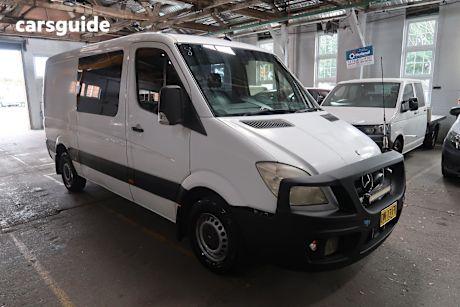 White 2009 Mercedes-Benz Sprinter Commercial 311CDI R