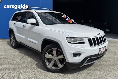 White 2015 Jeep Grand Cherokee Wagon Limited (4X4)