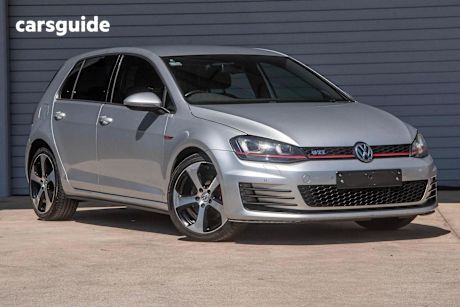 Silver 2015 Volkswagen Golf Hatch GTI F
