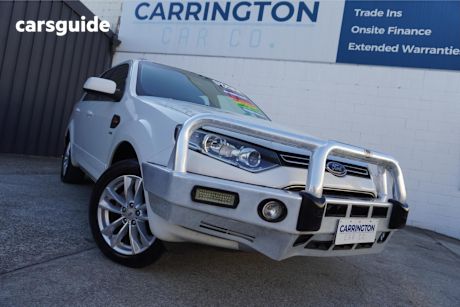 White 2014 Ford Territory Wagon Ts (4X4)