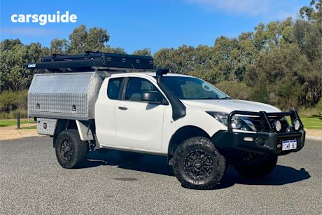 White 2019 Mazda BT-50 Freestyle Cab Chassis Xt (4X4) (5Yr)