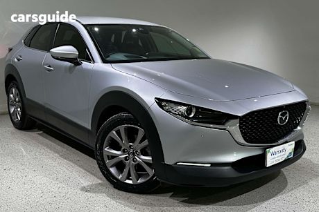Silver 2020 Mazda CX-30 SUV G20 EVOLVE F