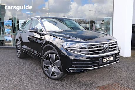 Black 2025 Volkswagen Touareg SUV 170TDI 4WD