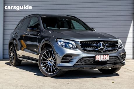 Grey 2018 Mercedes-Benz GLC-Class SUV GLC250 4WD