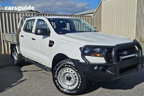 White 2021 Ford Ranger Ute Tray XL 4X4