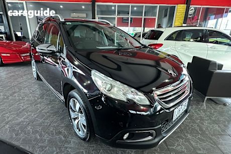 Black 2016 Peugeot 2008 SUV ALLURE F