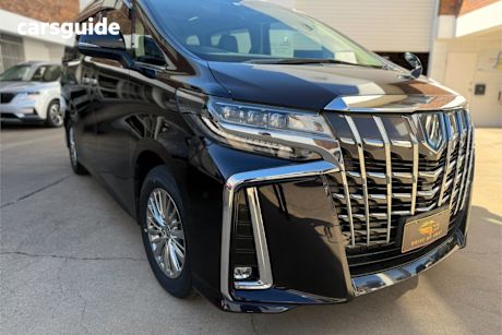 Black 2022 Toyota Alphard SUV SR C PACKAGE