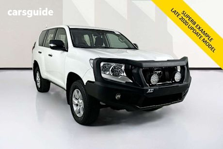 White 2020 Toyota Landcruiser Prado Wagon Gx