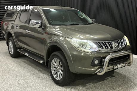 Grey 2015 Mitsubishi Triton Ute Tray GLS 4X4