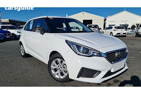 White 2022 MG MG3 Hatch CORE F
