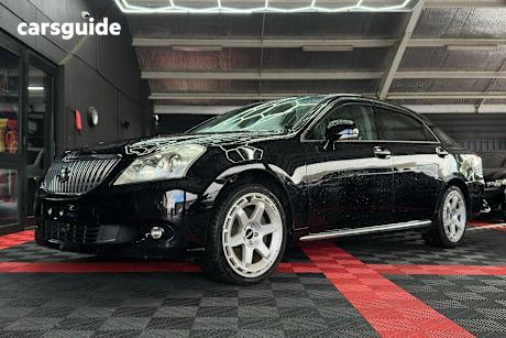 Black 2010 Toyota Crown Sedan MAJESTA A TYPE L PACKAGE V8 SEDAN 8SP AUTO 4.6I