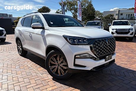 White 2025 Kgm Rexton SUV ULTIMATE SPORT PACK