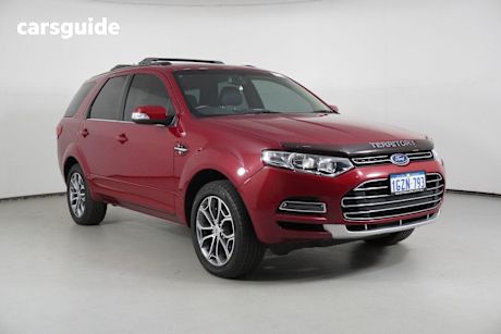 Red 2014 Ford Territory Wagon Titanium (Rwd)
