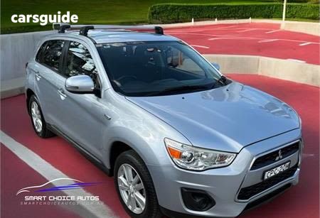 Silver 2013 Mitsubishi ASX Wagon (2Wd)