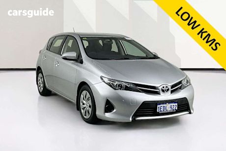 Silver 2013 Toyota Corolla Hatchback Ascent