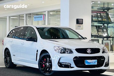 White 2017 Holden Commodore SUV SS V REDLINE R