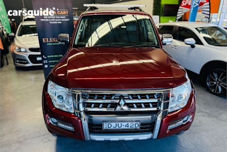 Red 2016 Mitsubishi Pajero Wagon Exceed Lwb (4X4)