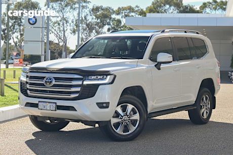 White 2021 Toyota Landcruiser SUV VX 4X4