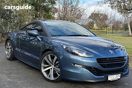 Blue 2014 Peugeot RCZ Coupe F