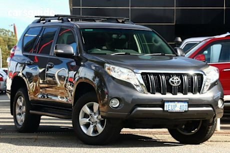 Grey 2015 Toyota Landcruiser Prado Wagon Gxl (4X4)