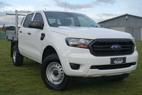 White 2021 Ford Ranger Cab Chassis Xl 3.2 (4X4)