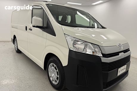 White 2022 Toyota HiAce Commercial R