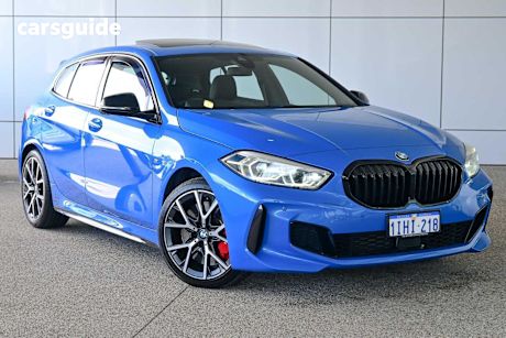 Blue 2021 BMW 1 Hatch 128TI F