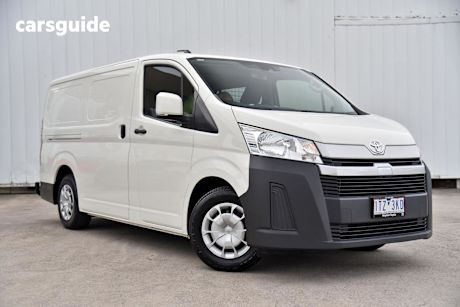 White 2021 Toyota HiAce Commercial R