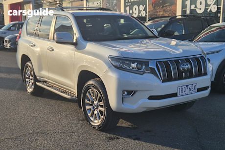White 2020 Toyota Landcruiser Prado SUV VX 4X4