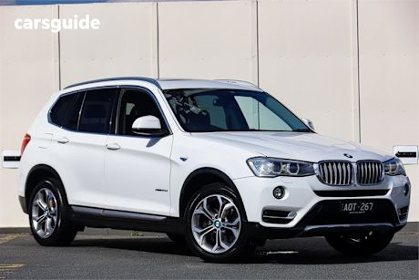 White 2017 BMW X3 SUV XDRIVE20D 4X4