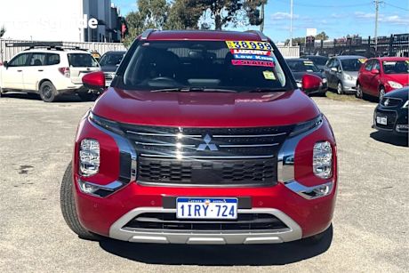 Red 2024 Mitsubishi Outlander SUV EXCEED 4X4