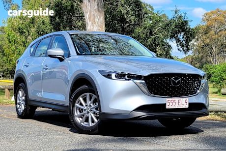 Silver 2022 Mazda CX-5 Wagon Maxx Sport (Fwd)