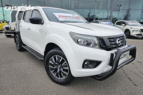 White 2020 Nissan Navara Ute Tray ST R