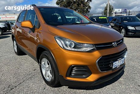 Orange 2017 Holden Trax SUV LS F