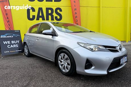 Silver 2012 Toyota Corolla Hatch ASCENT