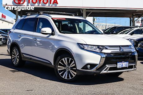 White 2020 Mitsubishi Outlander Wagon Ls 7 Seat (Awd)