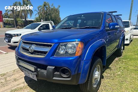 Blue 2008 Holden Colorado Space Cab Pickup Lx (4X2)