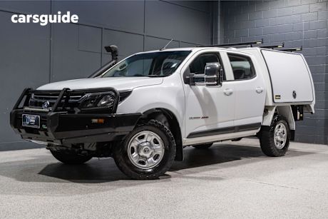 White 2018 Holden Colorado Ute Tray LS 4X4