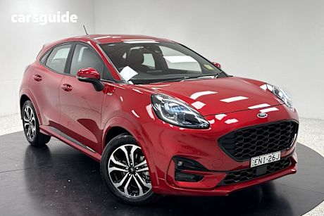 Red 2020 Ford Puma SUV ST-LINE F
