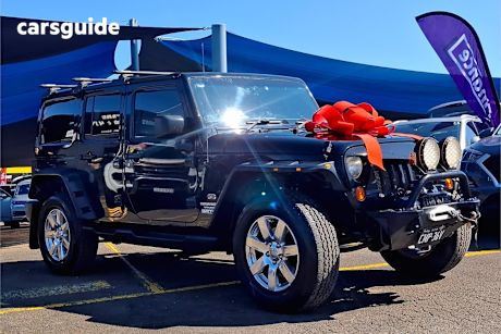 Black 2013 Jeep Wrangler SUV UNLIMITED OVERLAND