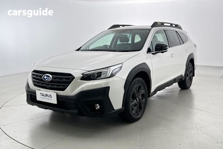 White 2021 Subaru Outback SUV AWD SPORT 4WD
