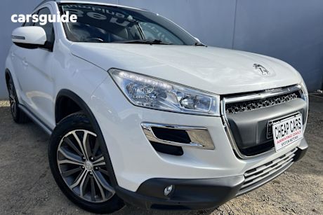 White 2012 Peugeot 4008 SUV ACTIVE