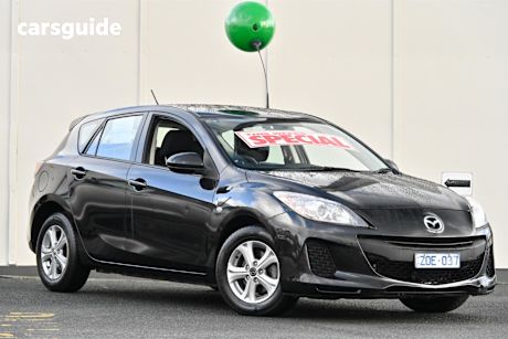 Black 2012 Mazda 3 Hatchback Neo